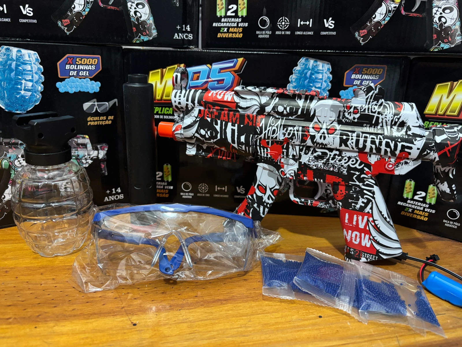 PISTOLA DE HIDROGEL SHOOTING ELITE