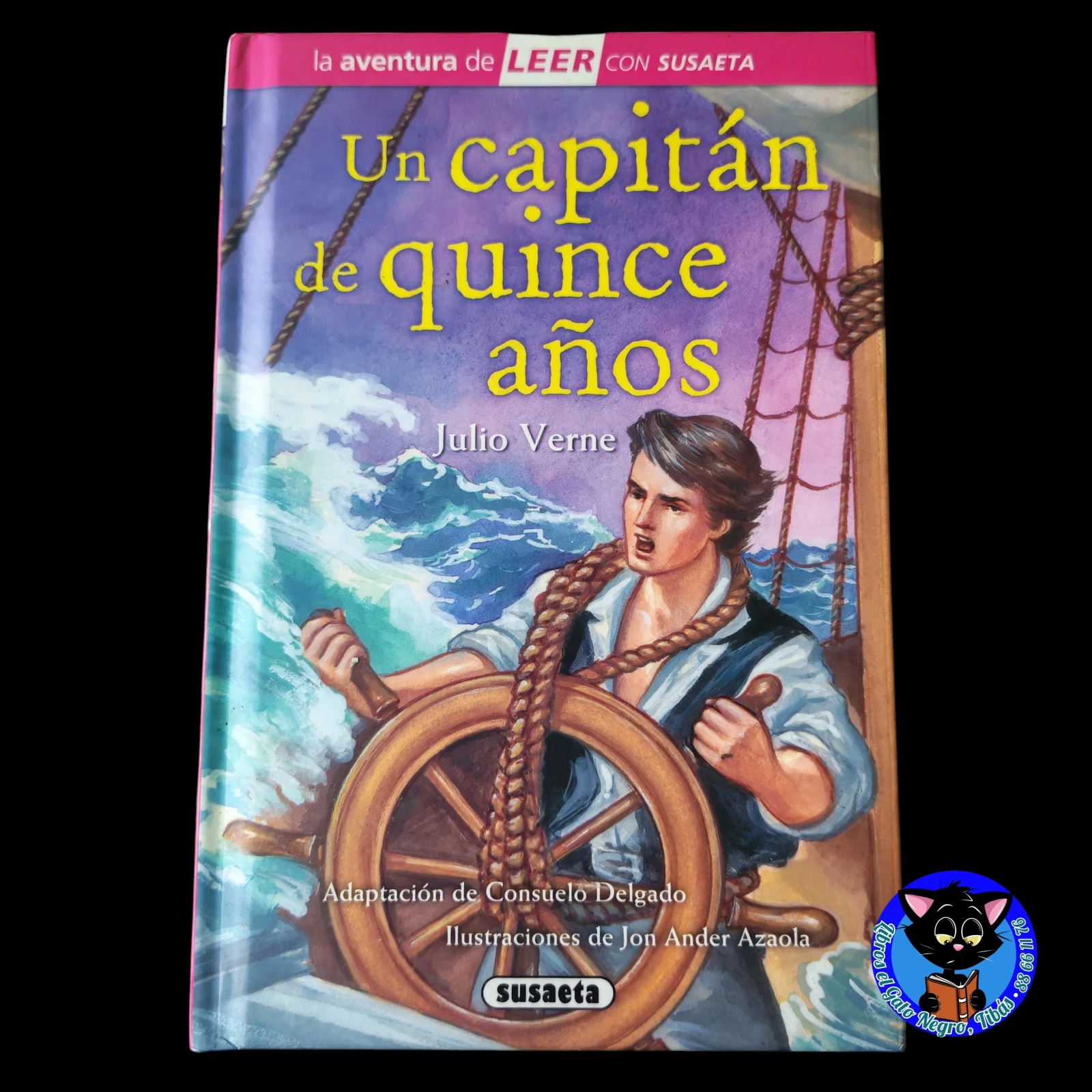 Un capitán de quince años, Julio Verne, infantil 