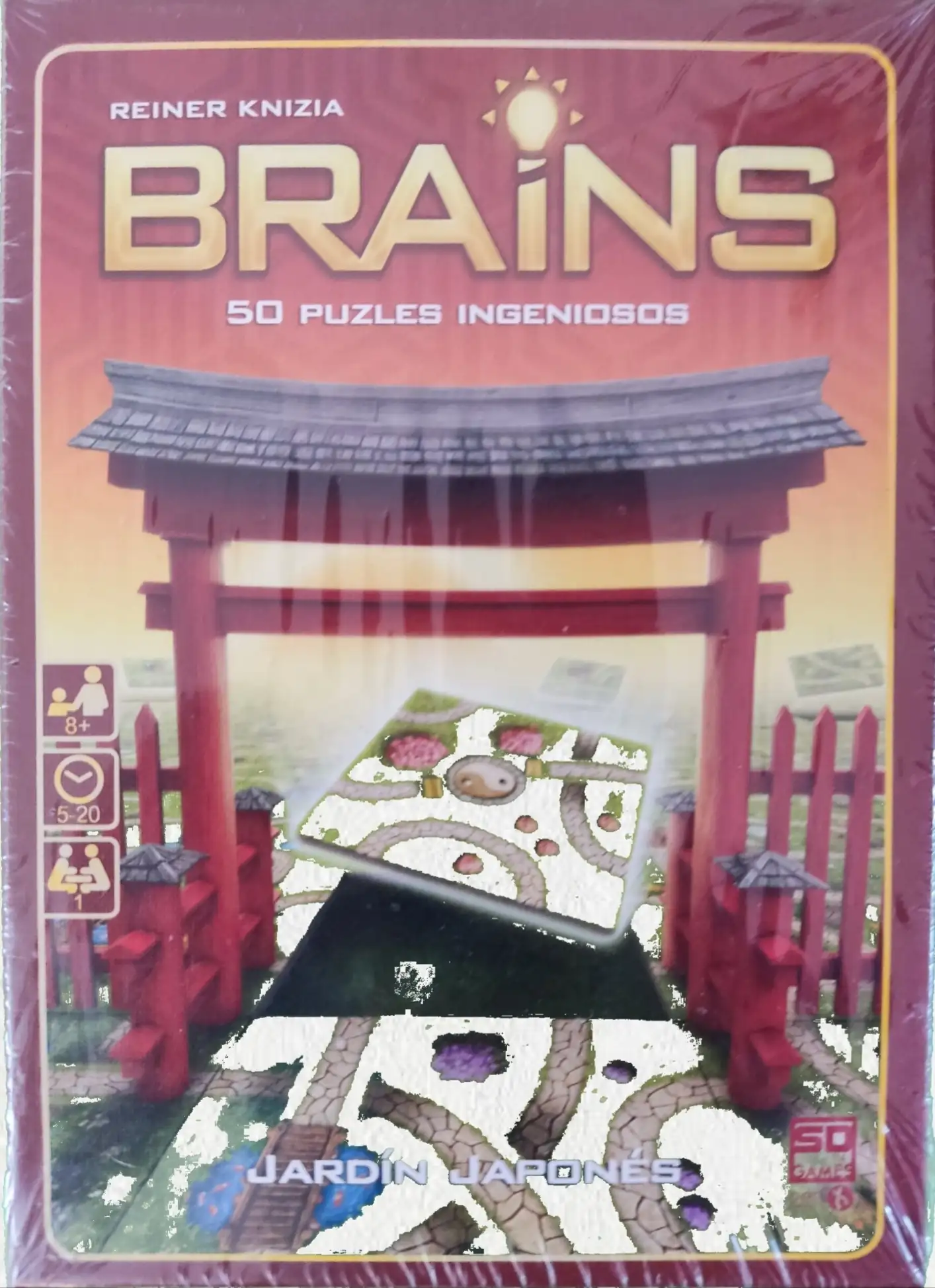 Juego de Puzzles Brains! JARDÍN JAPONÉS 