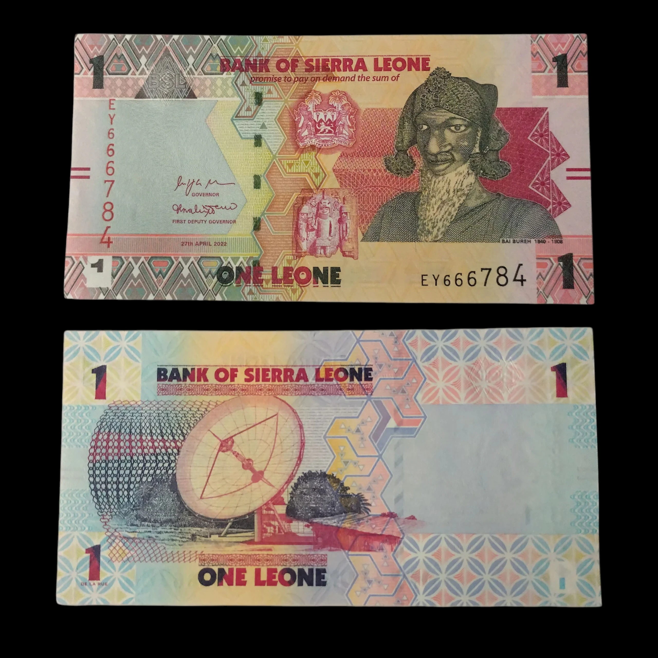 • Sierra Leona 1 leone UNC