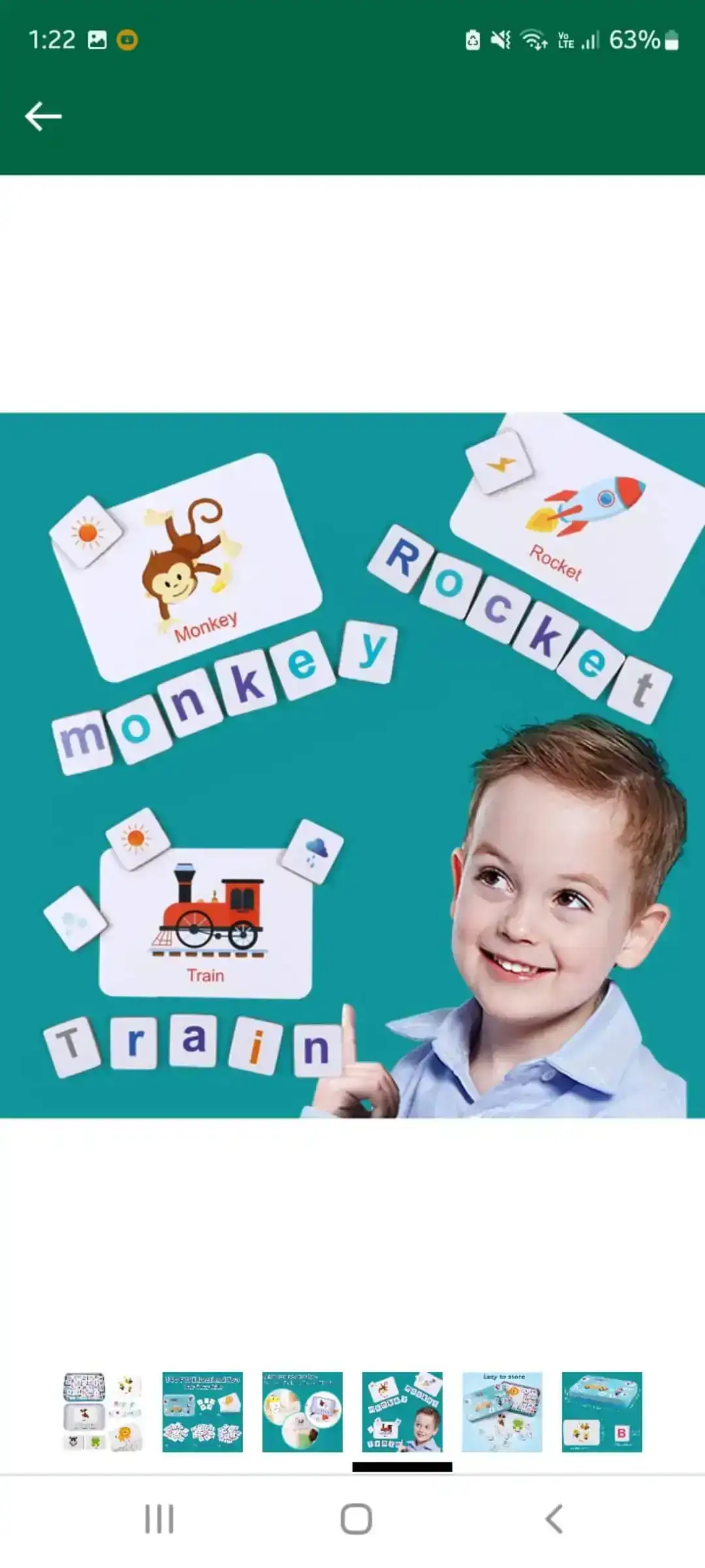 Juego de imanes letras y números  2