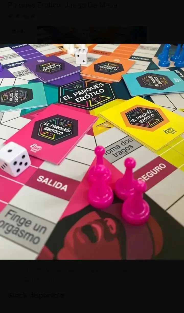 🟢Juego de mesa  - el parques erótico 1 unidad disponible  2