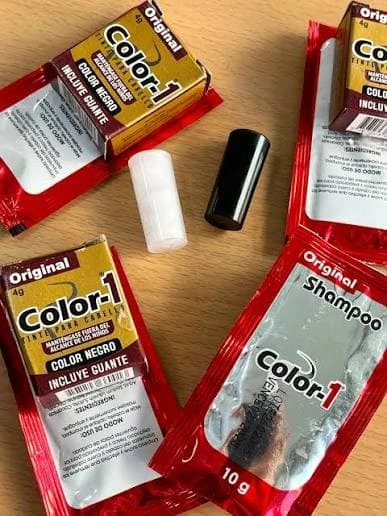 color-1 pastilla para tinturar cabello