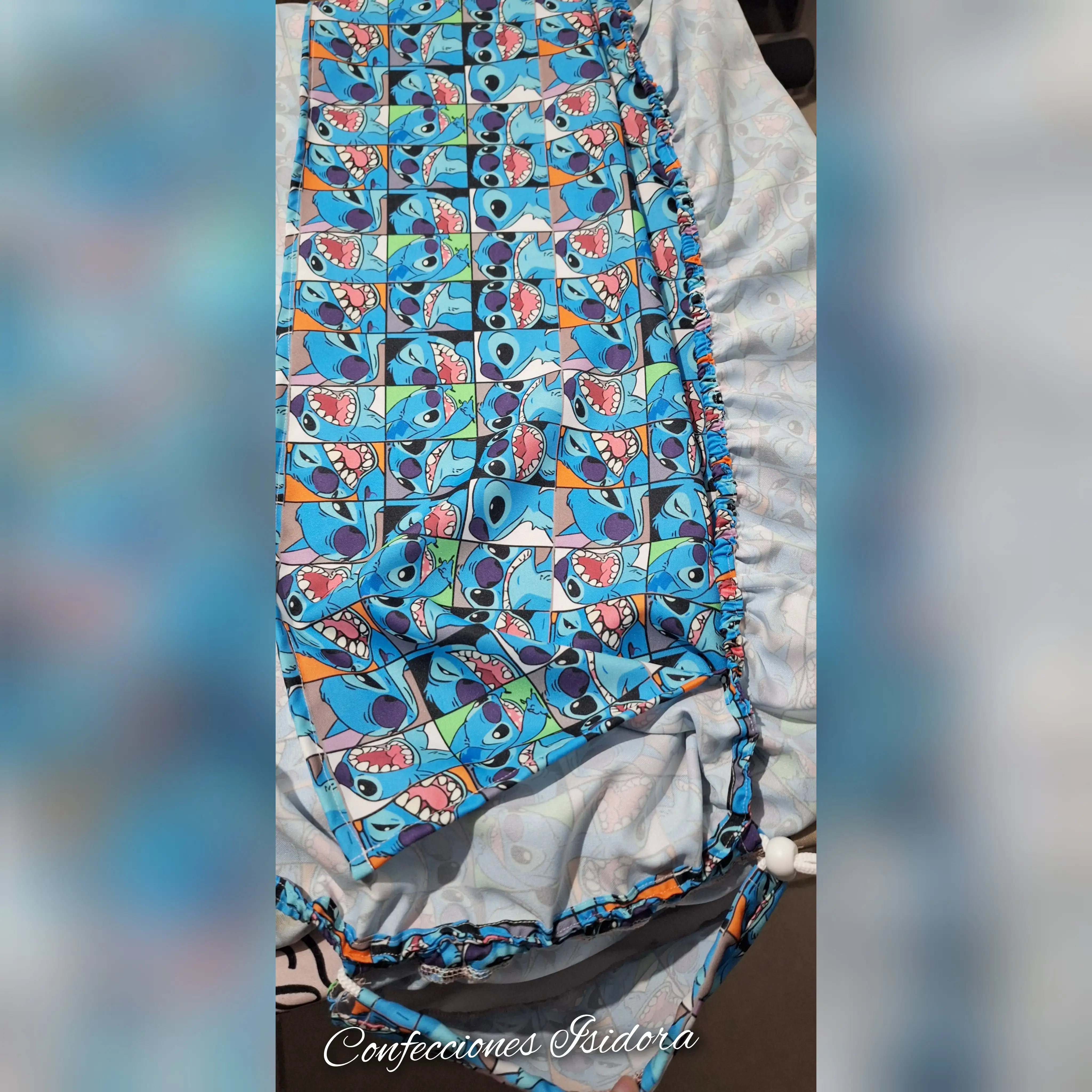 Juego de sábanas stich 2