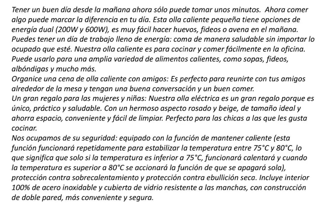 Olla eléctrica ForEver 2