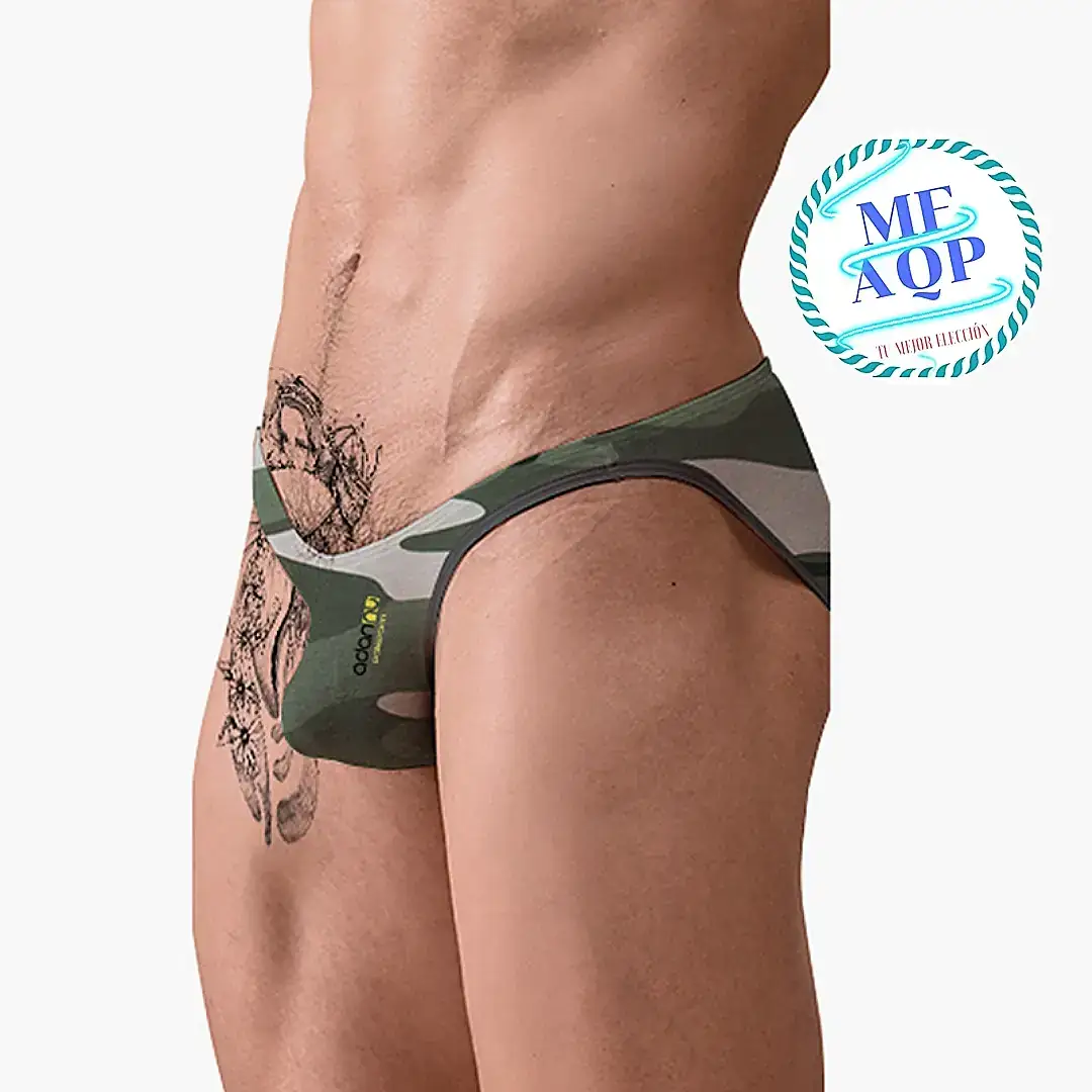 SLIP CAMUFLADO CORTE BAJO  2
