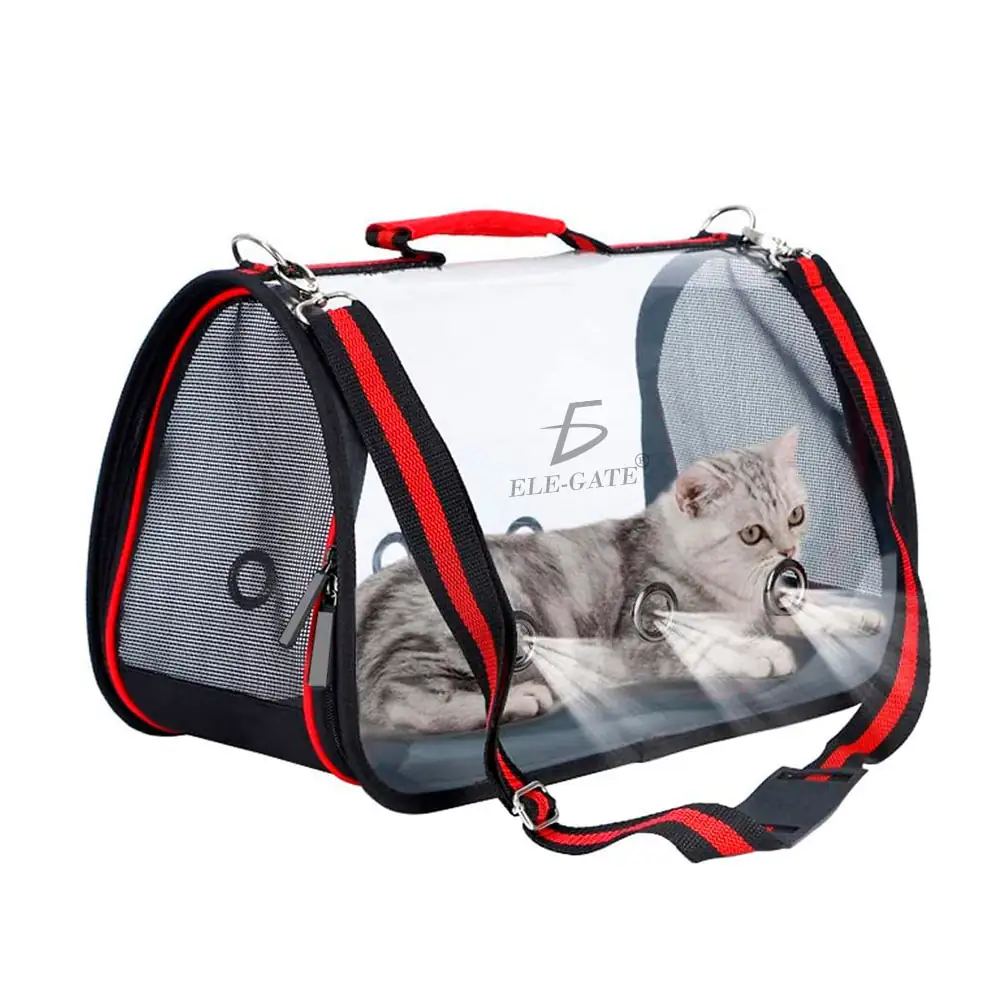 Mochila Transportadora De Plástico Para Mascotas 