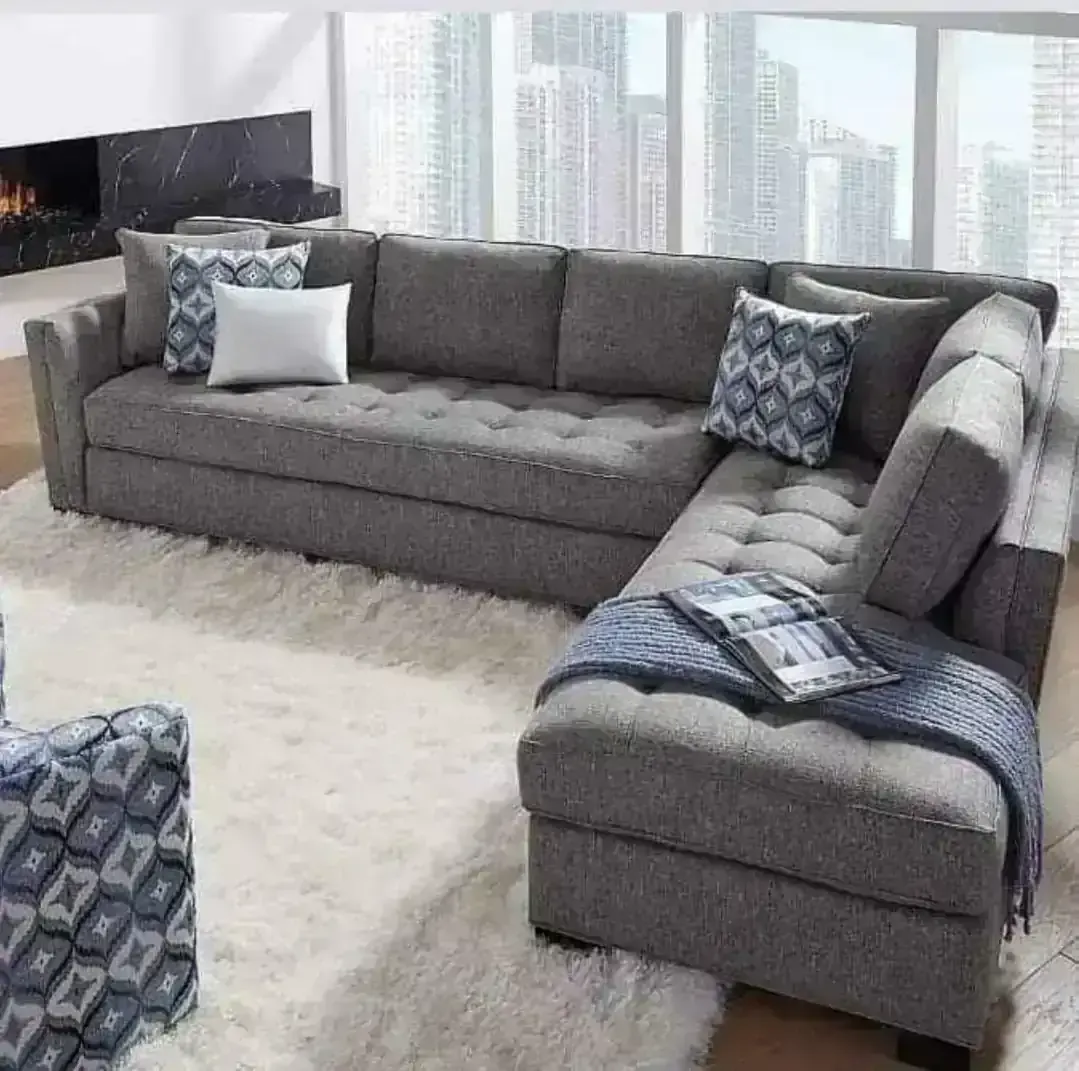 Sala en L grande Moderna  2