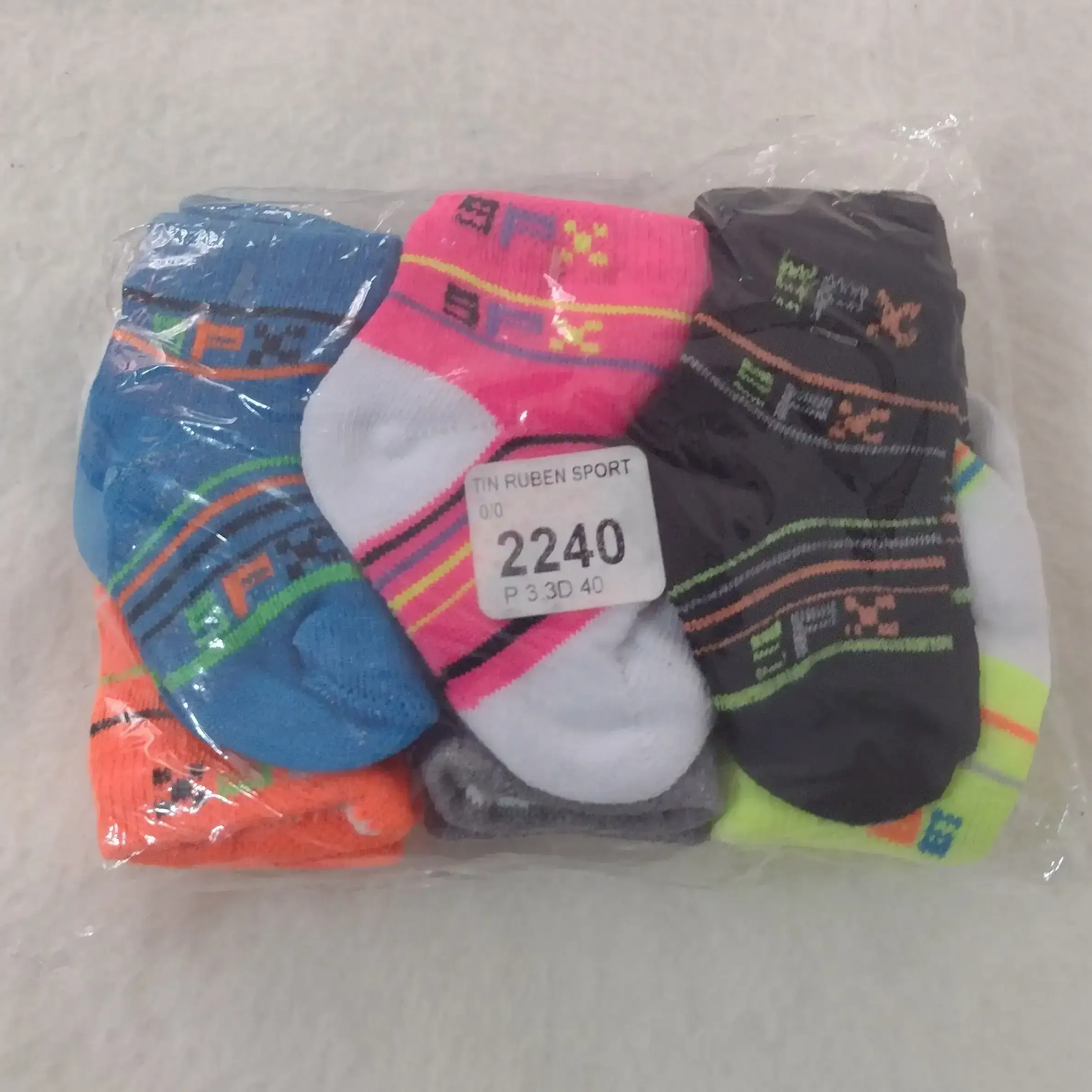 Docena de calcetitas para bebé RN  2