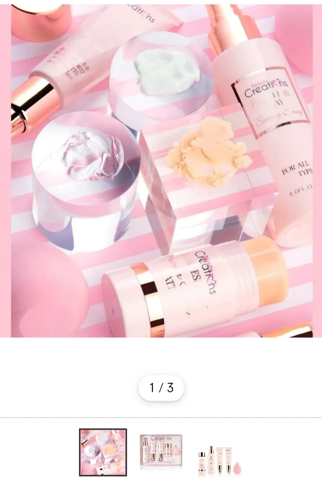 Set de primer flawless stay beauty creations 4