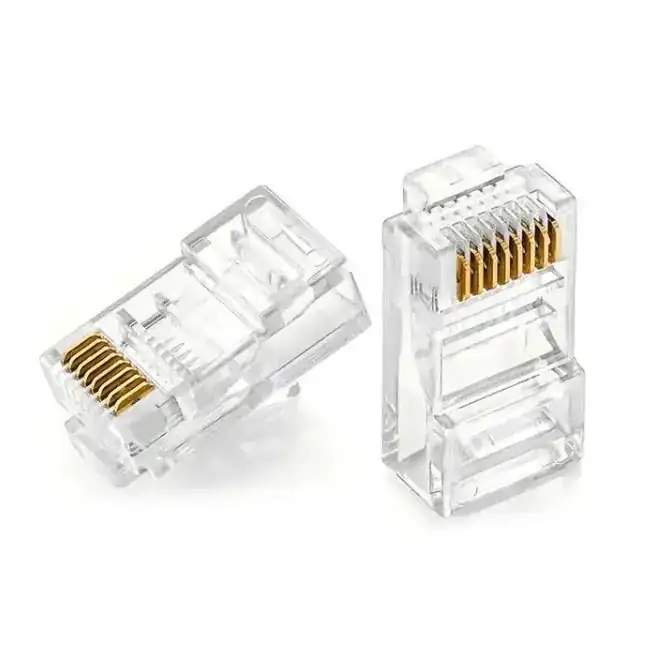 CONECTOR RJ45 CAT6 EN BOLSA (100 UNIDADES)