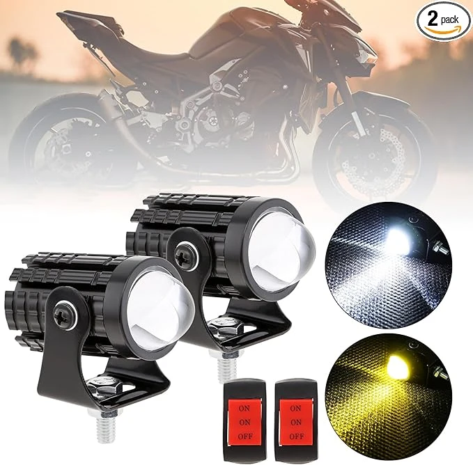 FOCO LED SUPER BRILLANTE PARA MOTOCICLETA 
