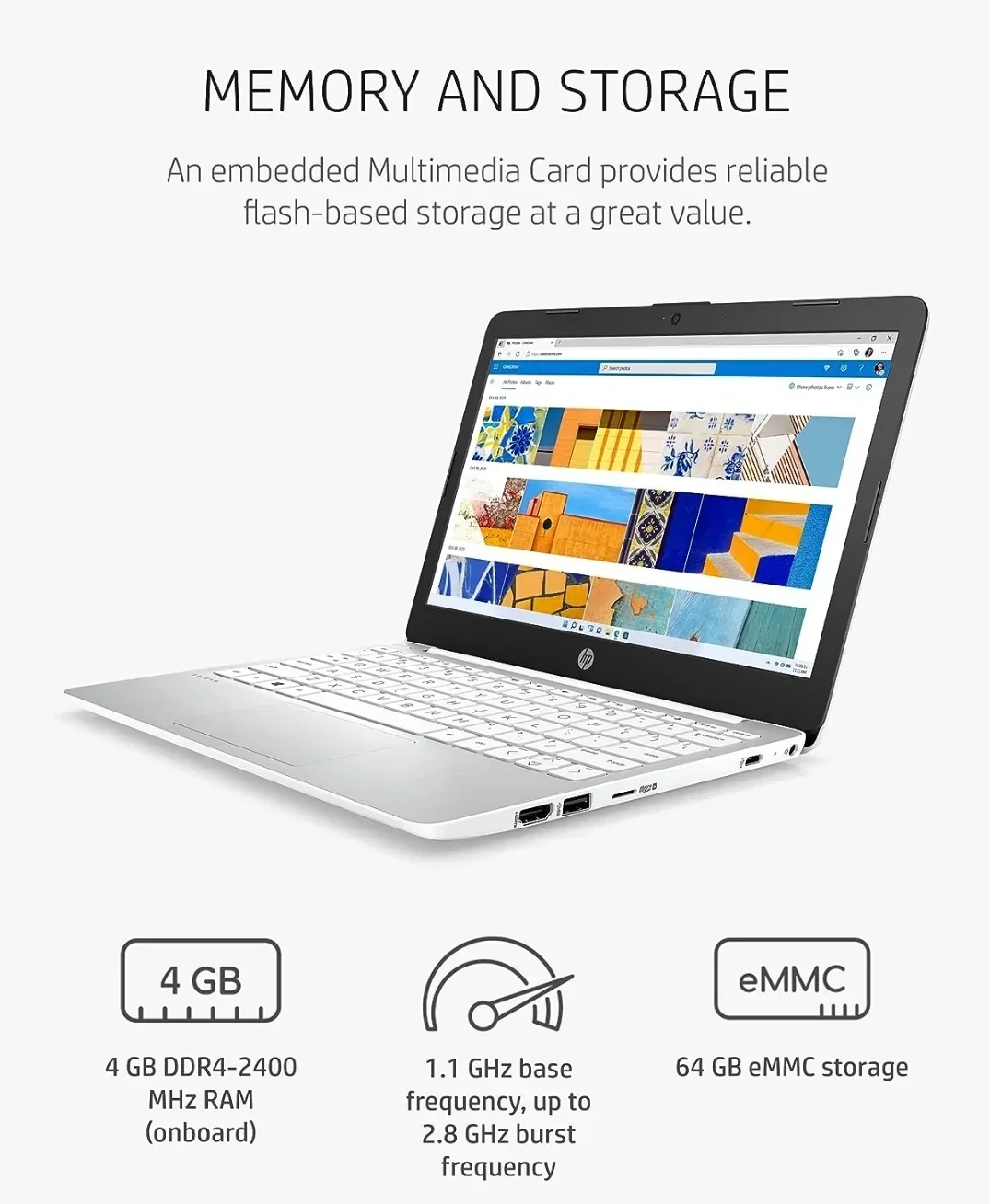 Laptop HP Stream HD de 11.6  3
