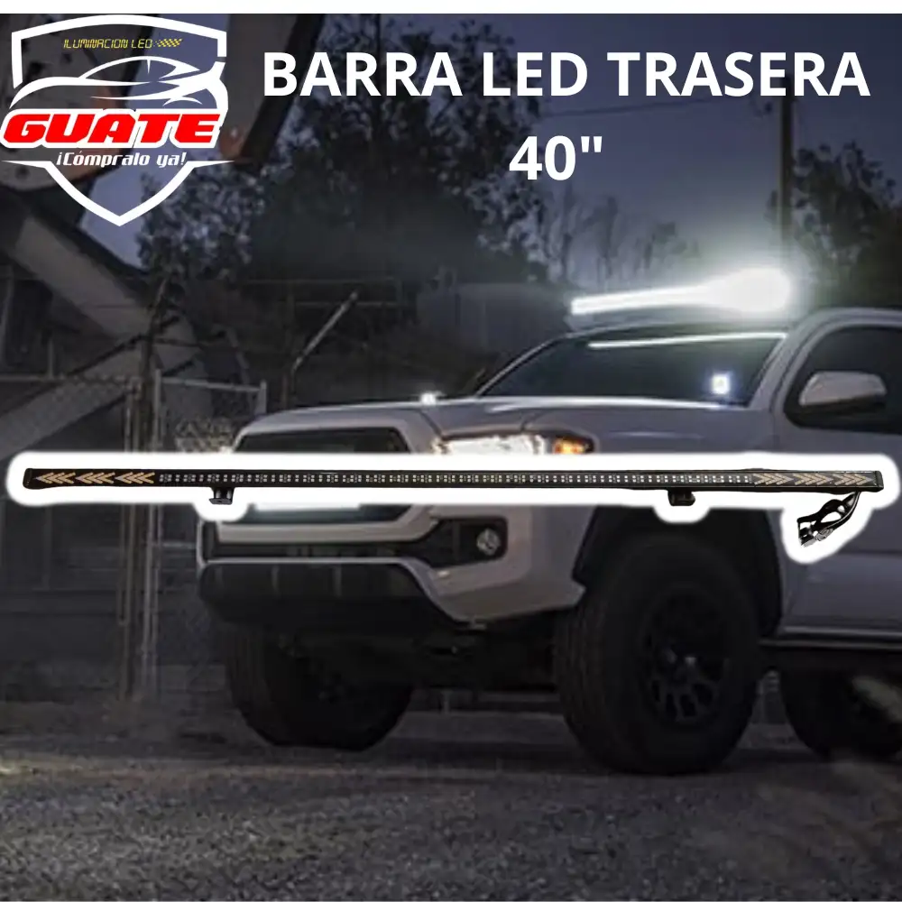 BARRA LED TRASERA 40"