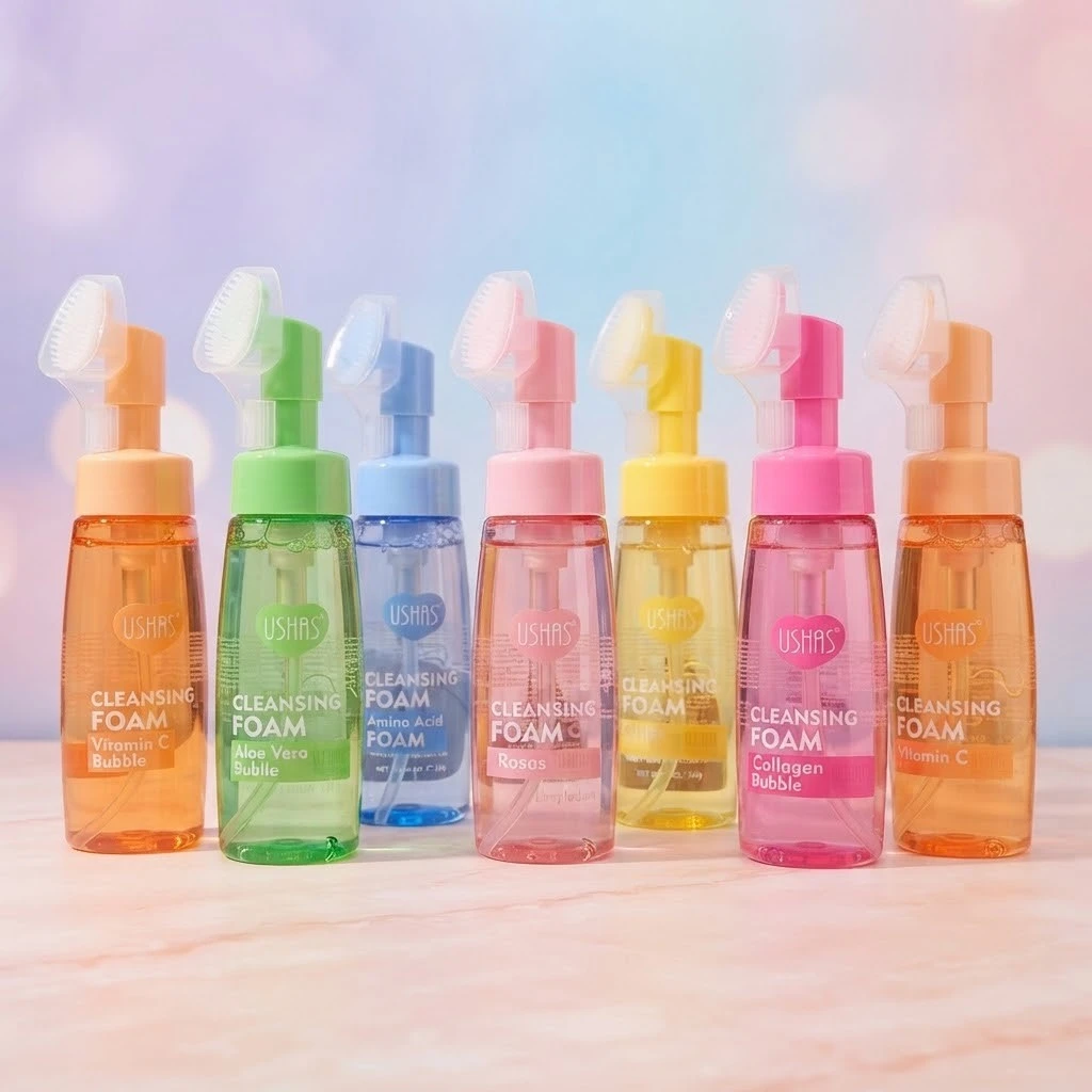 Espuma Limpiadora Facial 240ml Collagen Bubble Ushas 2