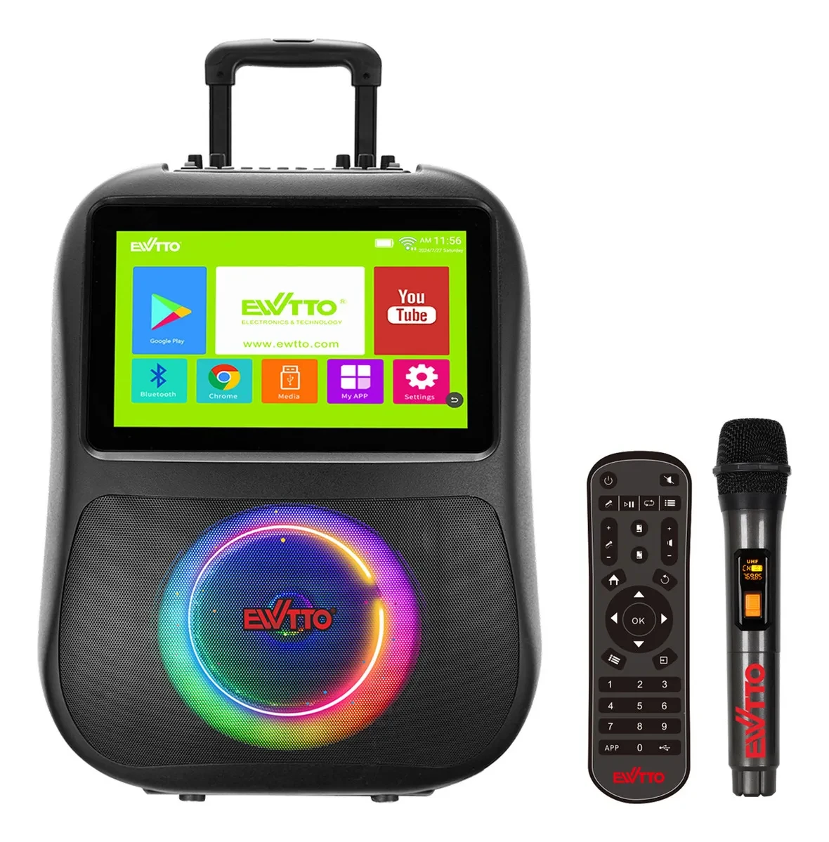Parlante inteligente EWTTO EW-P539MBC