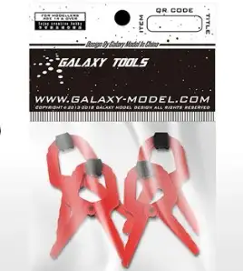 Galaxy-Model Seamless Auxiliary Clamps (4 pieces) Galer