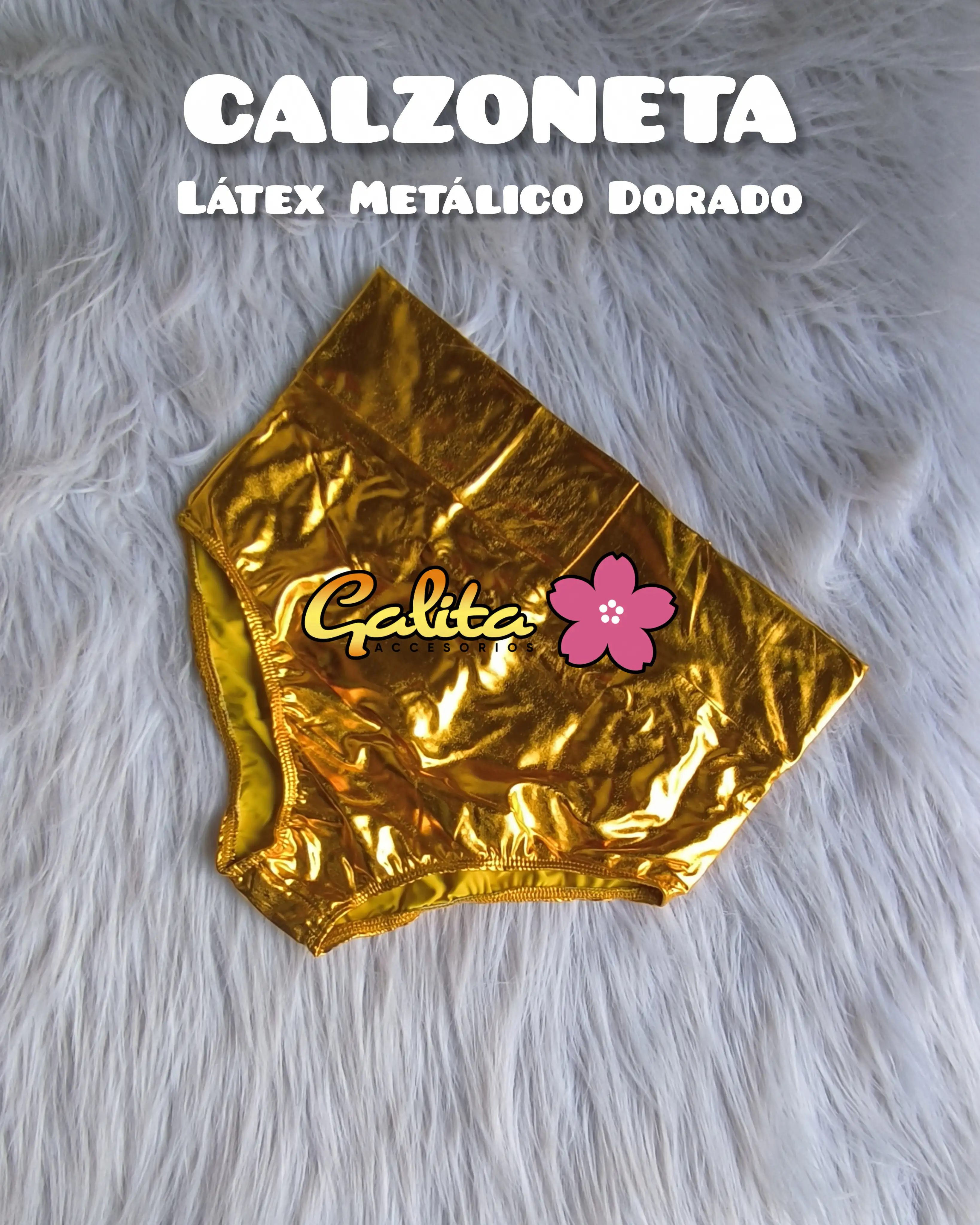 Látex dorado - talla M
