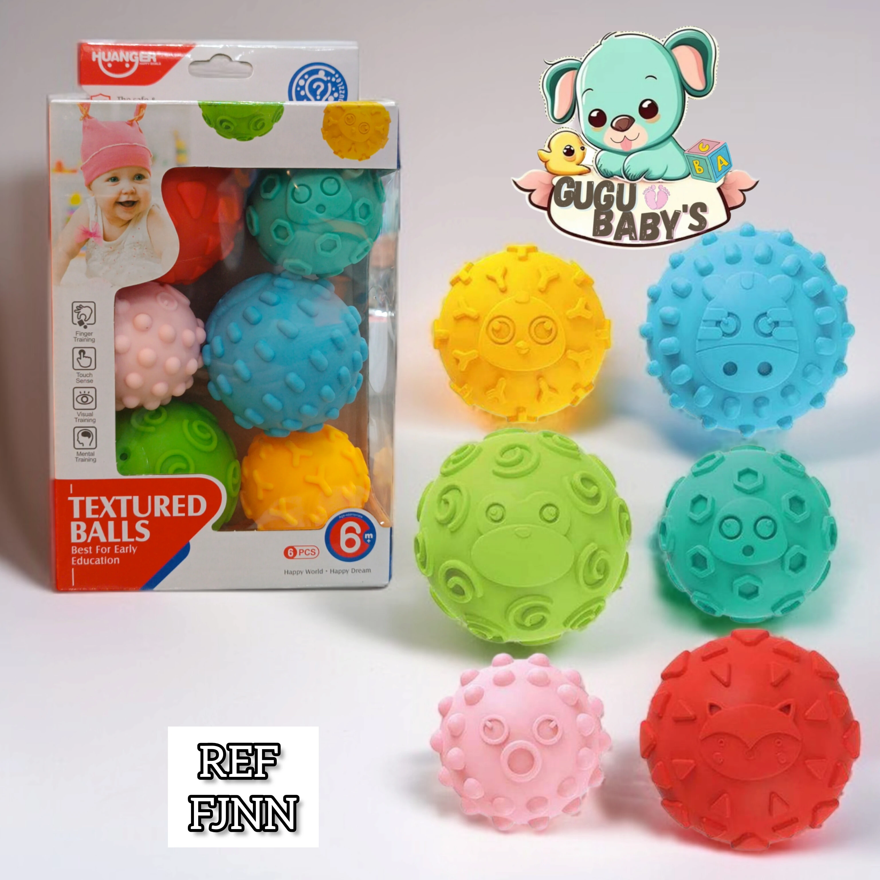 JUEGO DE PELOTAS X 6