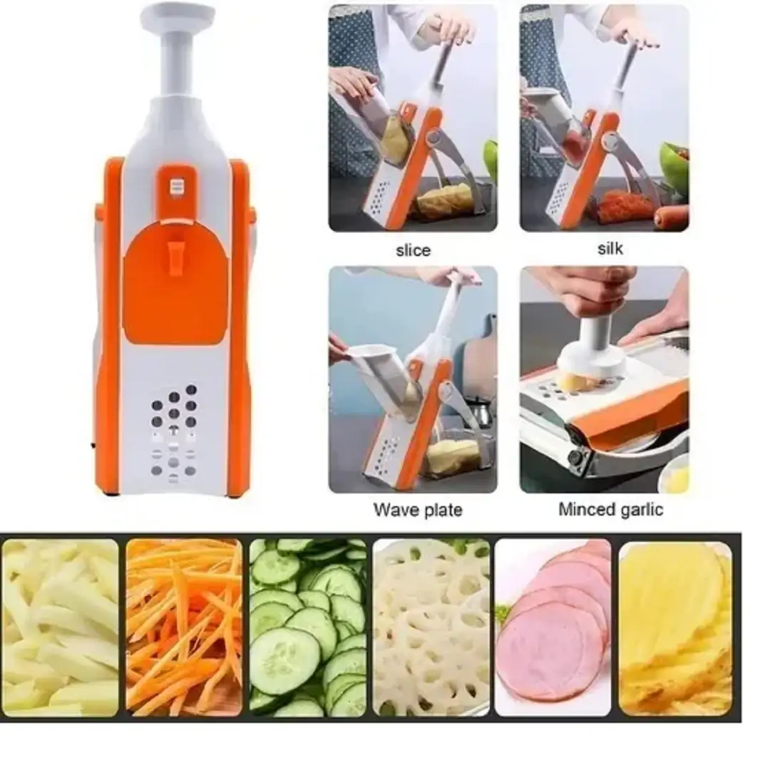 Cortador Rebanador Manual Ajustable Para Alimentos 3