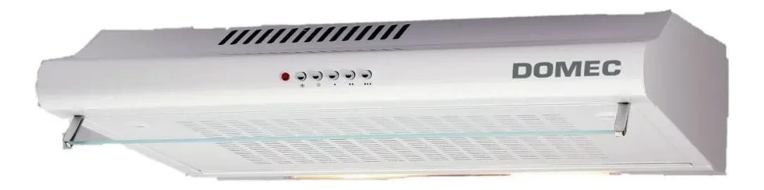 Extractor purificador de cocina Domec DOM 3060 a pared 60cm x 14cm x 50cm blanco 220V 2