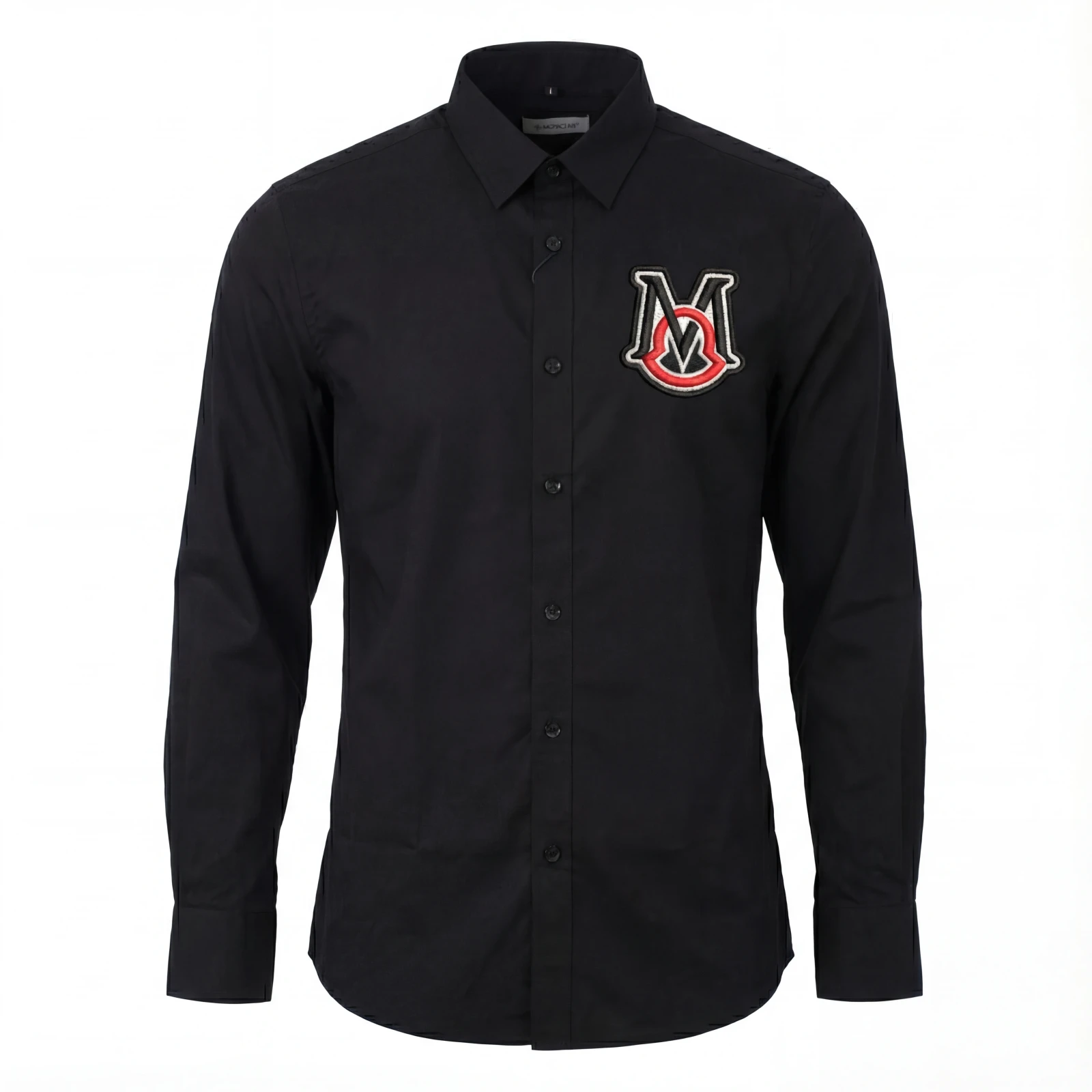 Camisa Manga Larga Moncler negra
