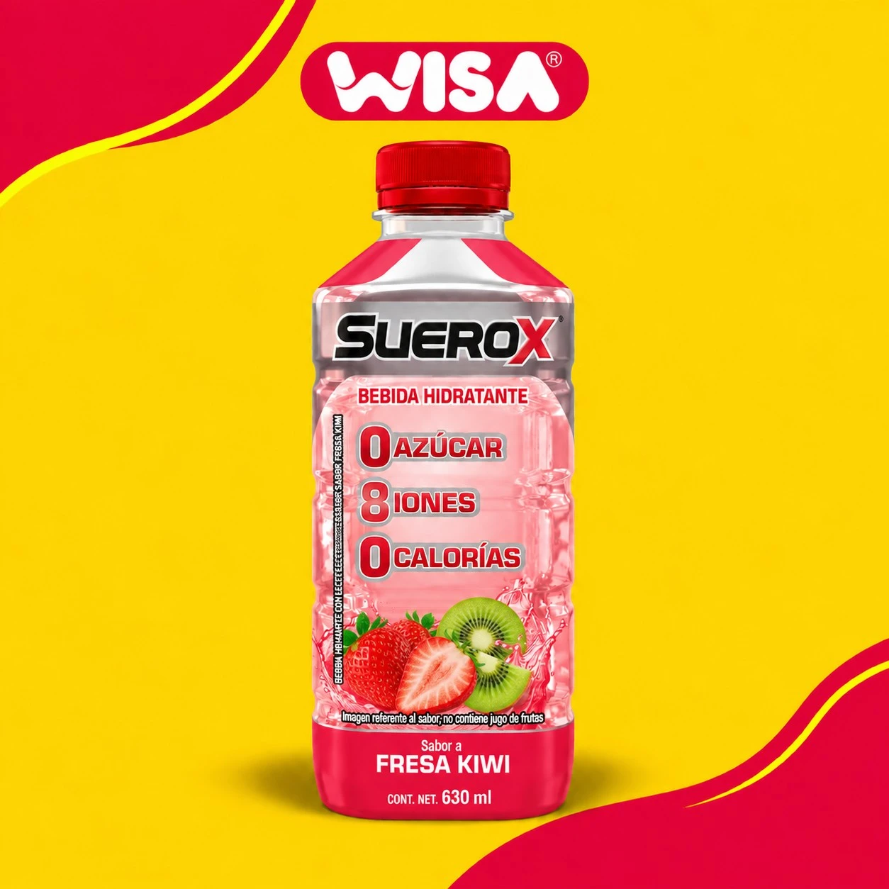 Suerox Sabor Fresa - Kiwi 630 ML