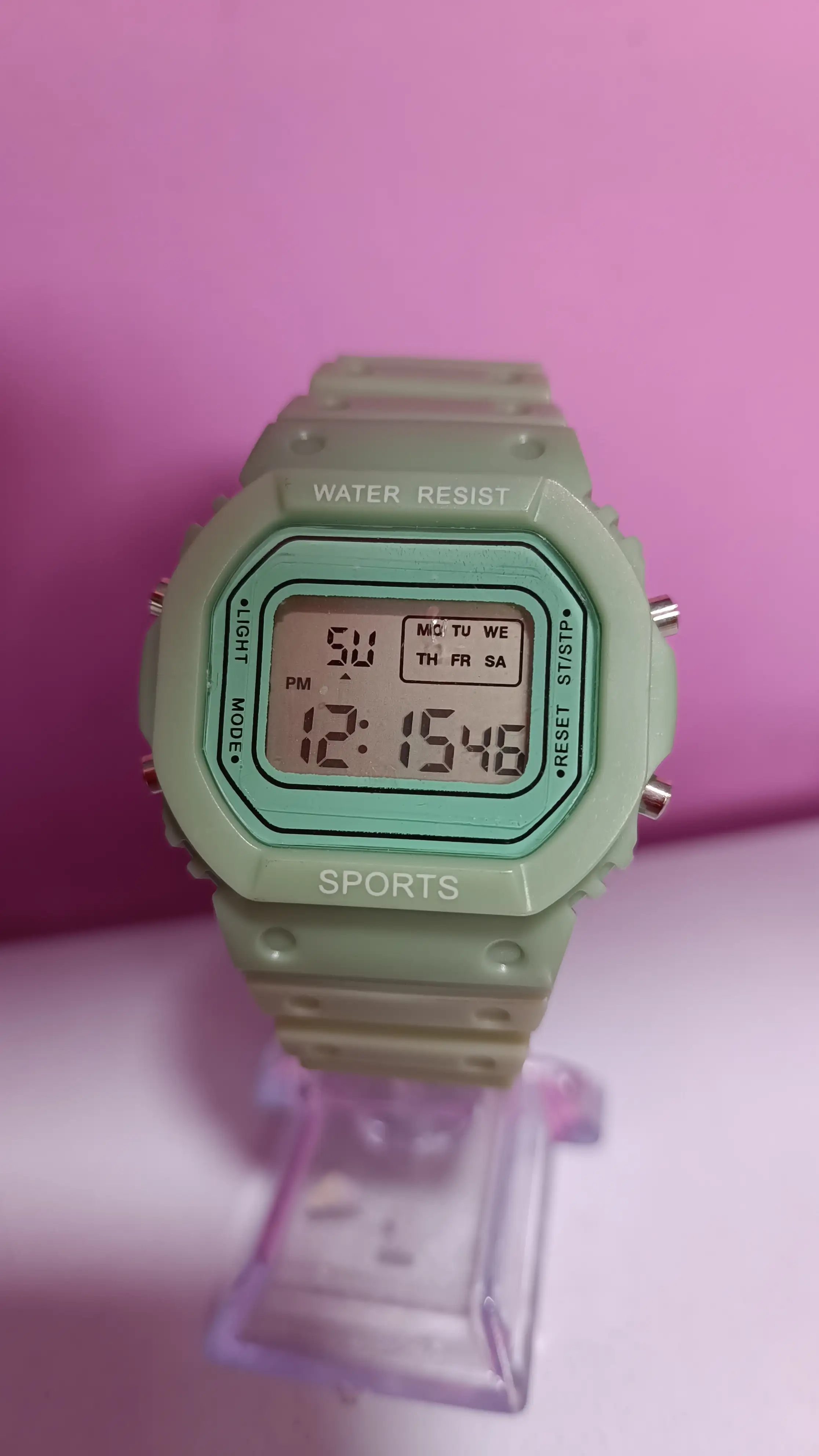 RELOJ DAMA DIGITAL LUZ LED 3