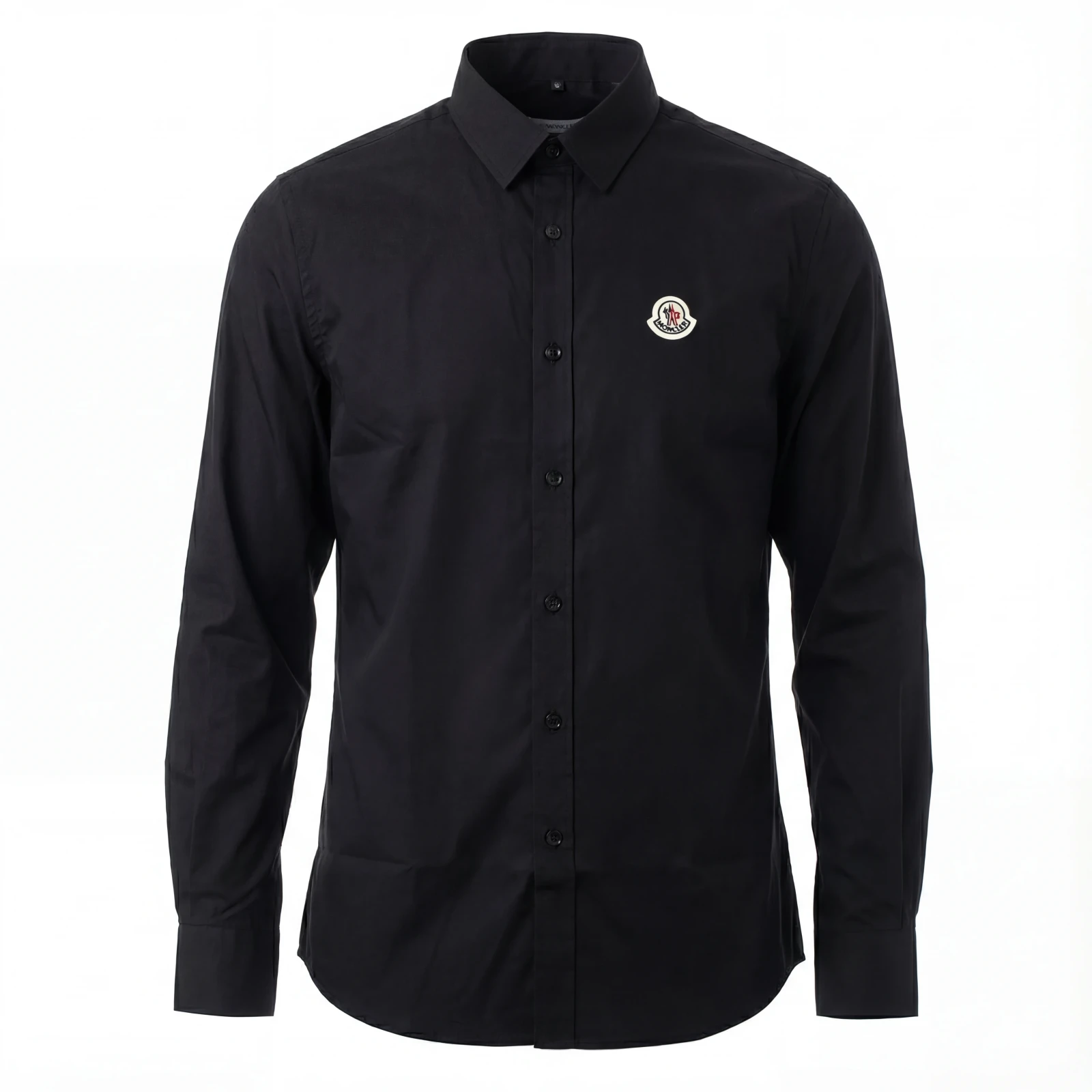 Camisa Manga Larga Moncler negra