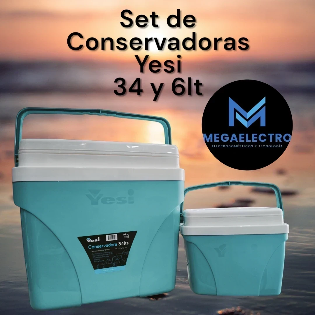 Set de conservadoras Yesi, 34 y 6 lt