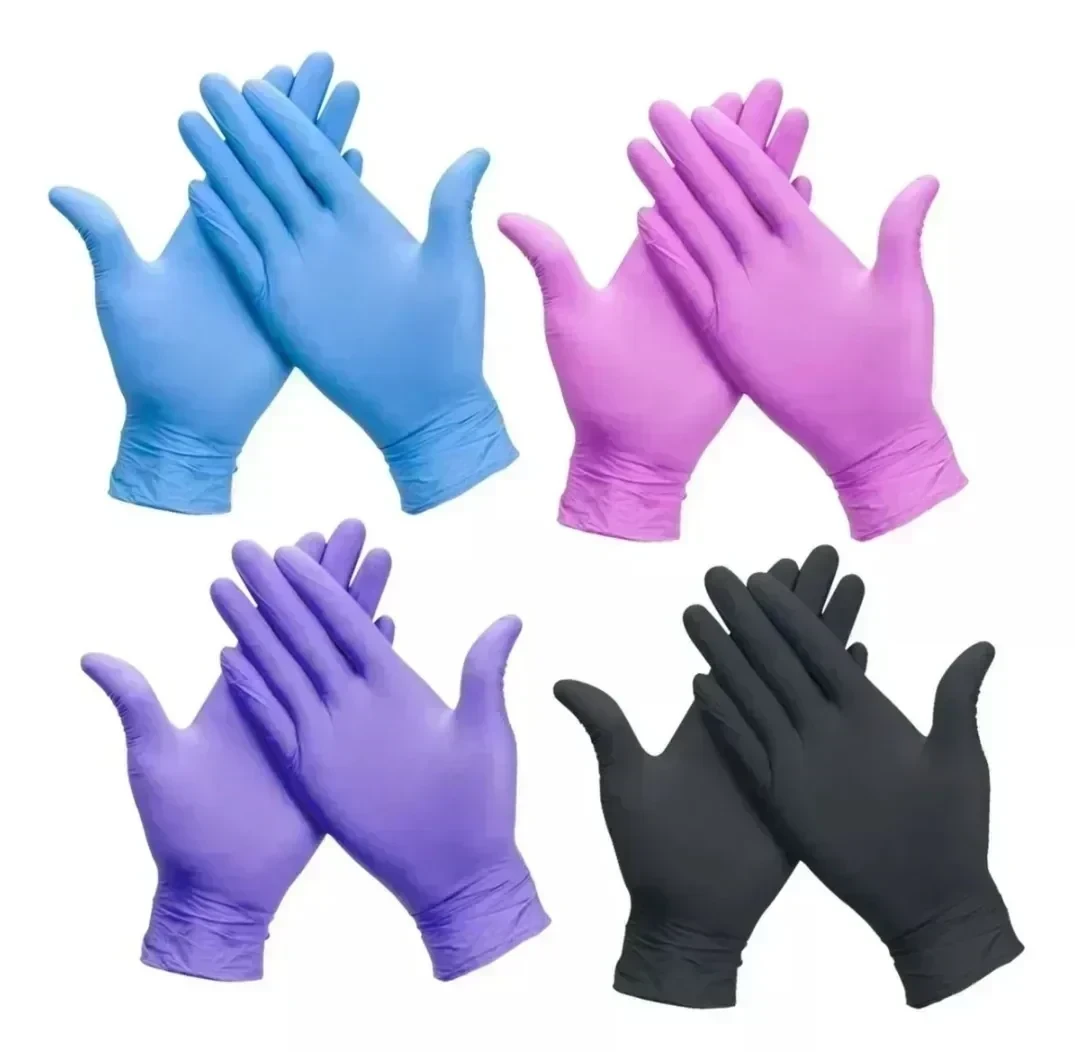 GUANTES EXAM NITRILO X100