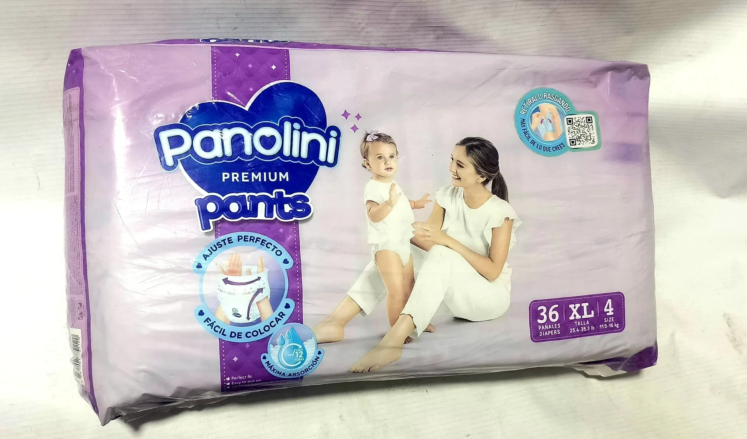 PANOLINI  XL  TIPO CALZON 
