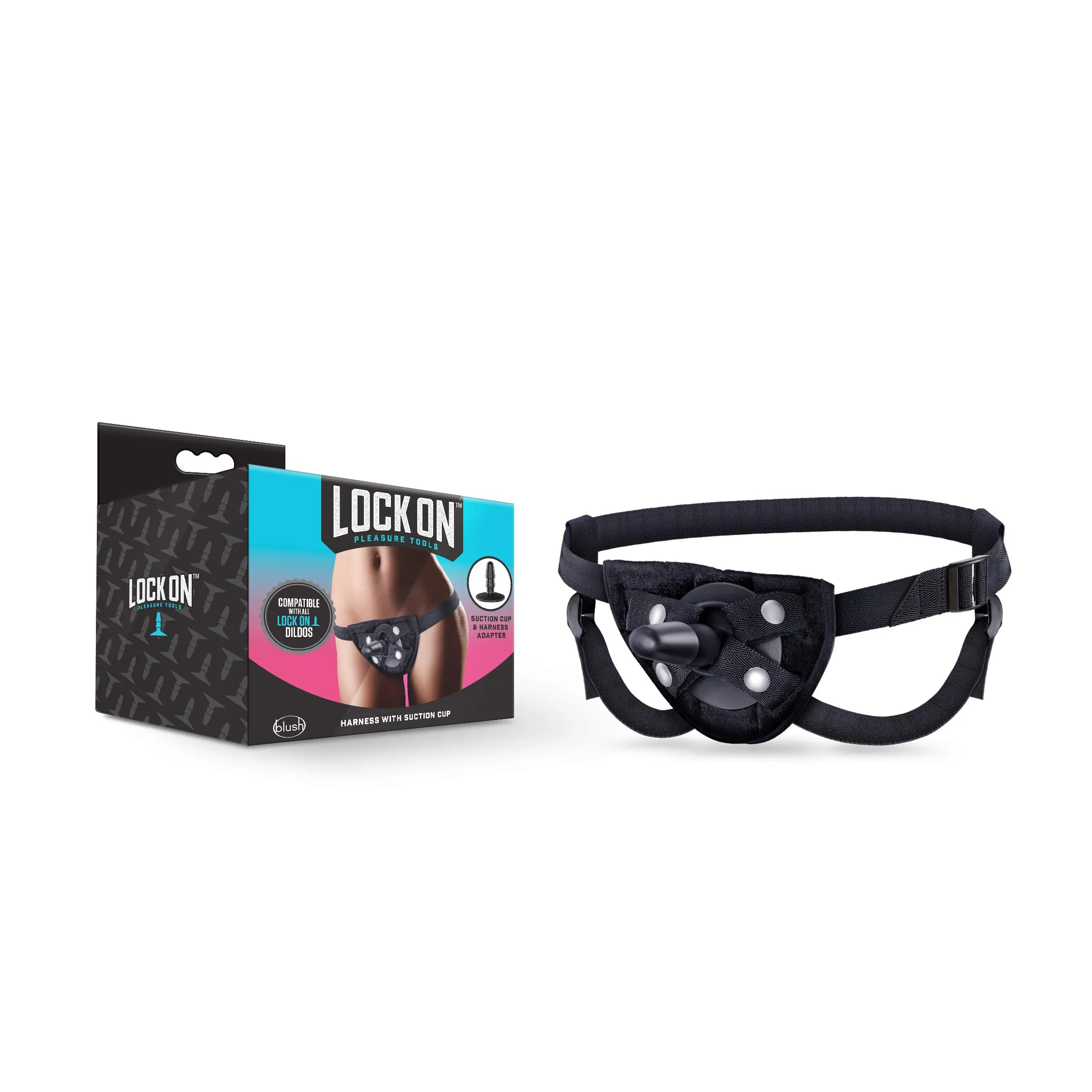 Lock On Harness With Suction Cup 2