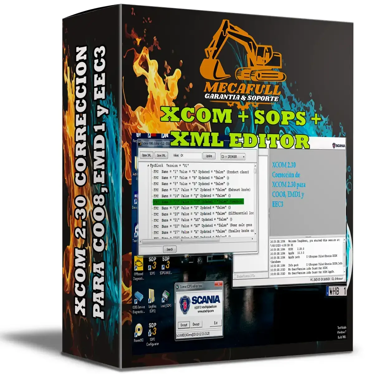 Scania Sops File Encryptor/Decryptor + mxl editor