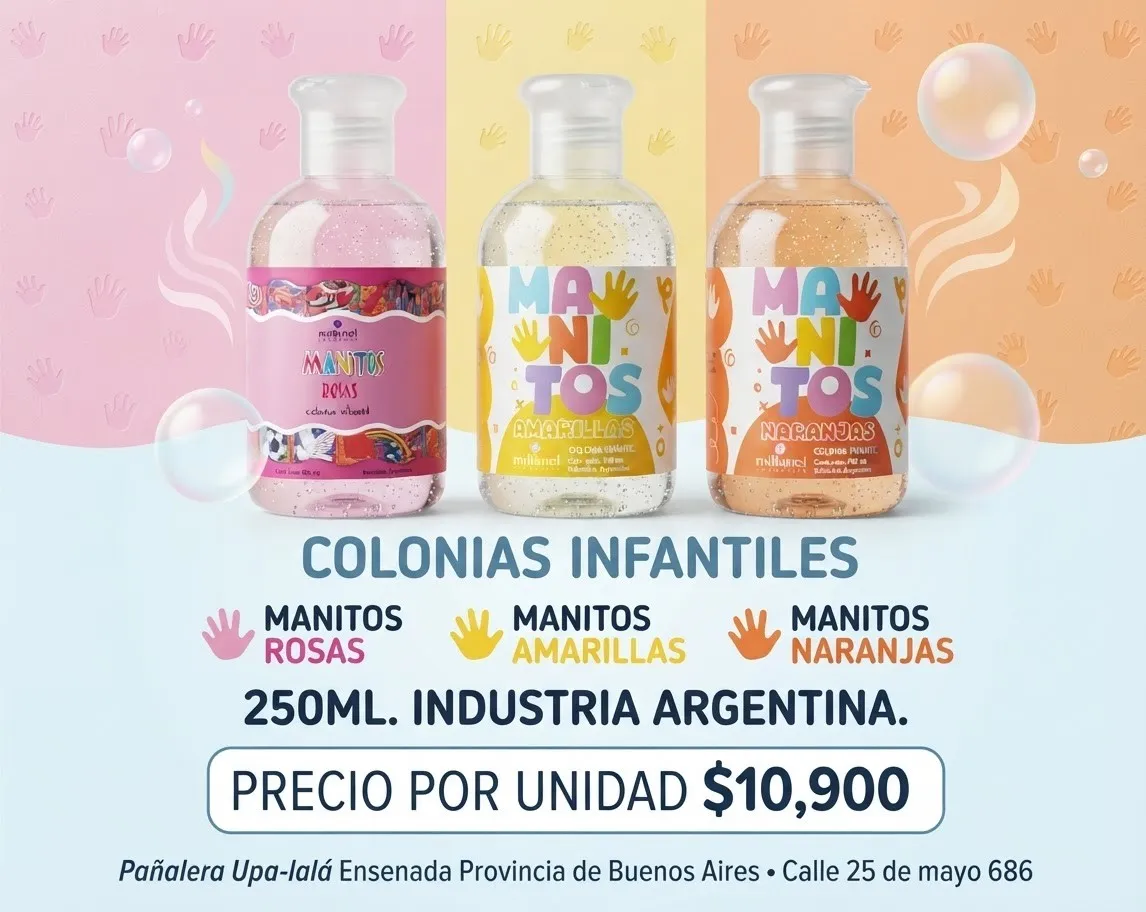 Colonia Manitos 250ml.