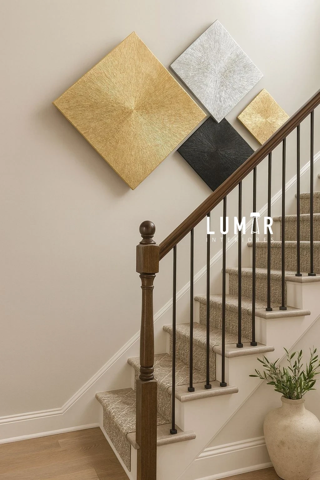 DECO ROMBOS SOLARES DECORACIÓN PARED 4