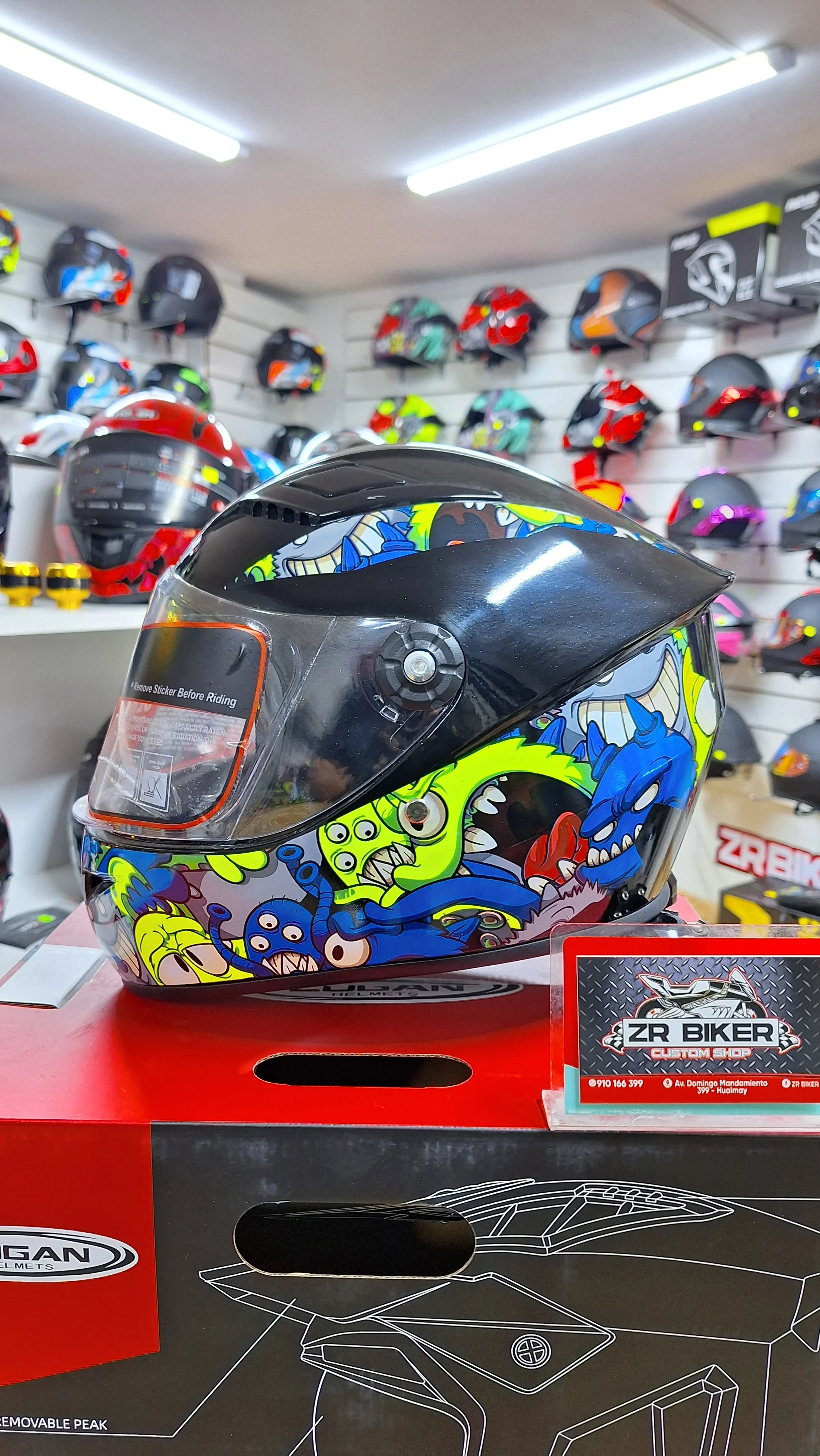 CASCO TATTOO NIÑO