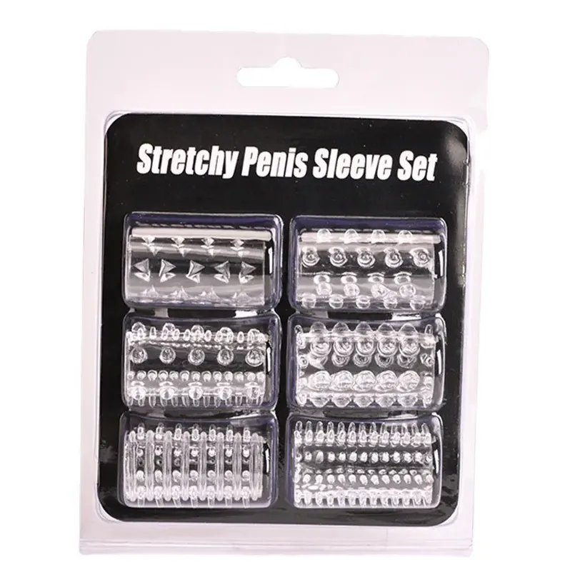 Stretchy penis sleeve Set