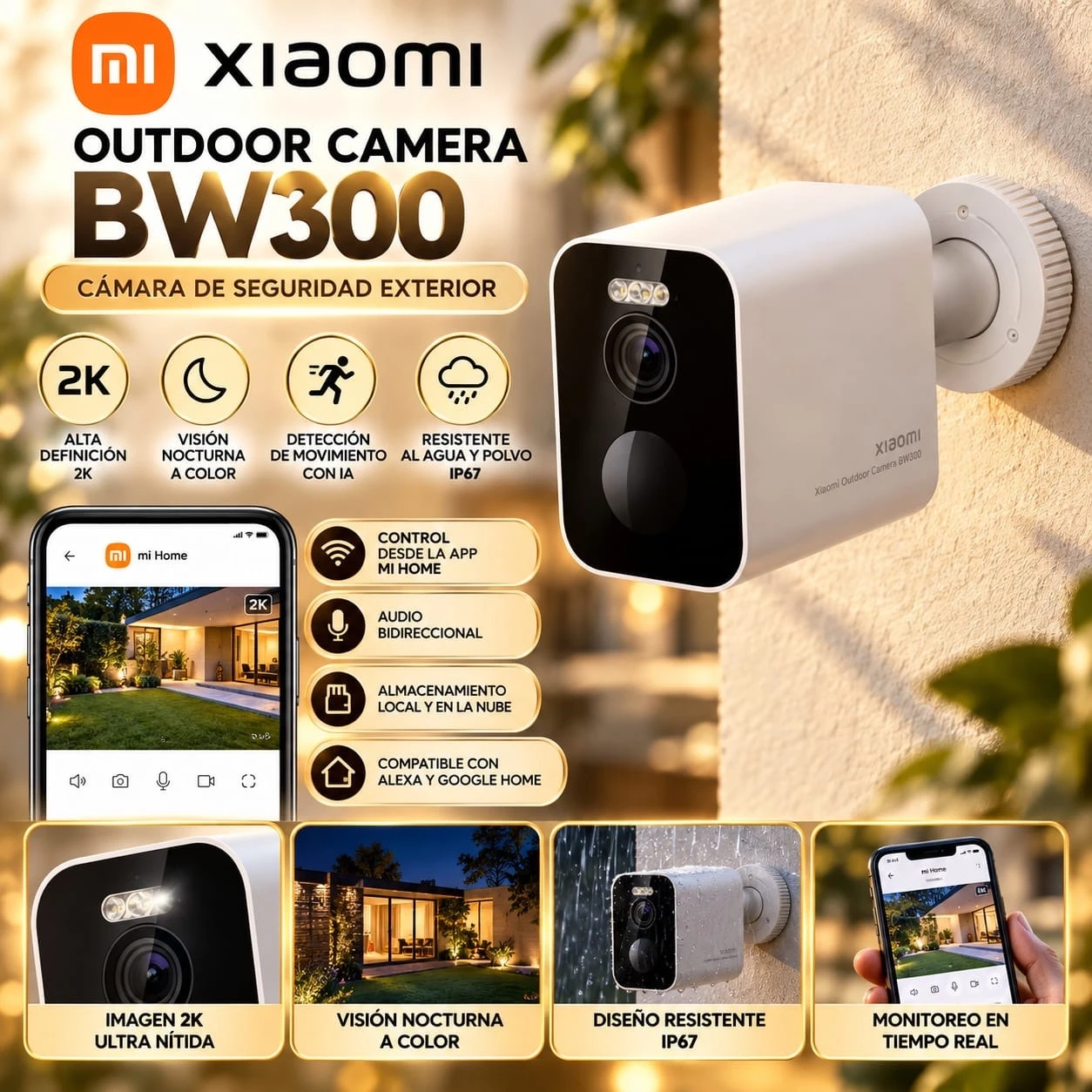 XIAOMI OUTDOOR CAMERA BW300