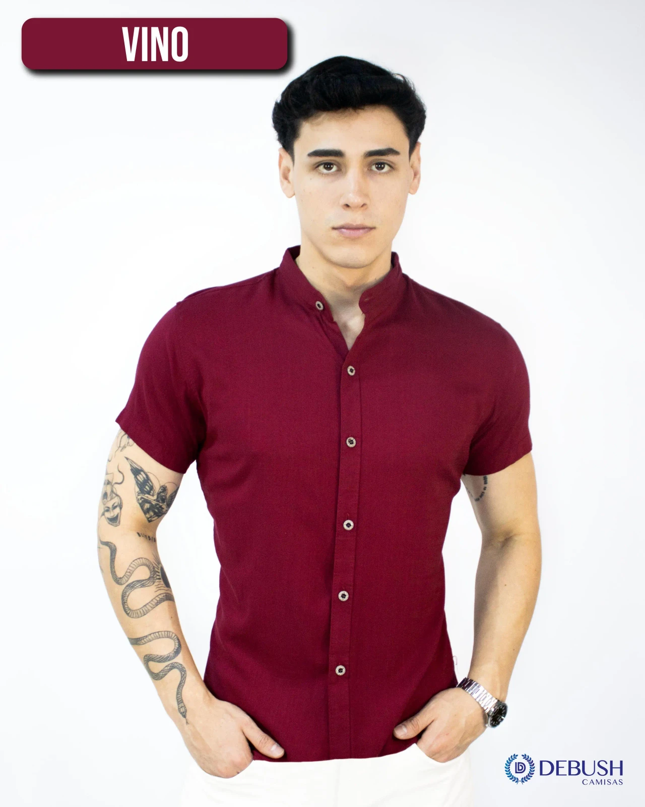 Camisa en Lino Italiano 