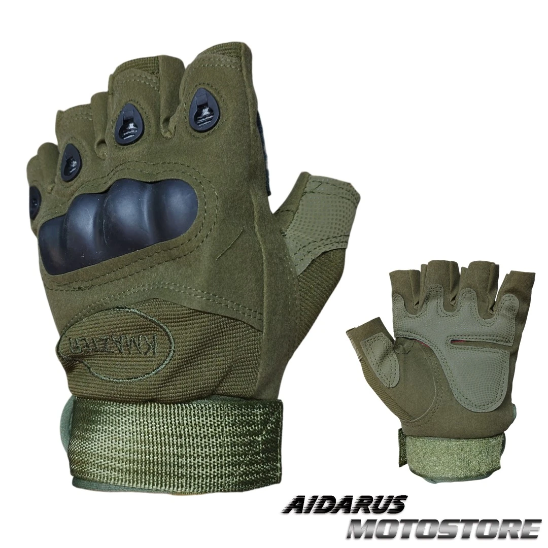 GUANTES TACTICOS CORTO VERDE