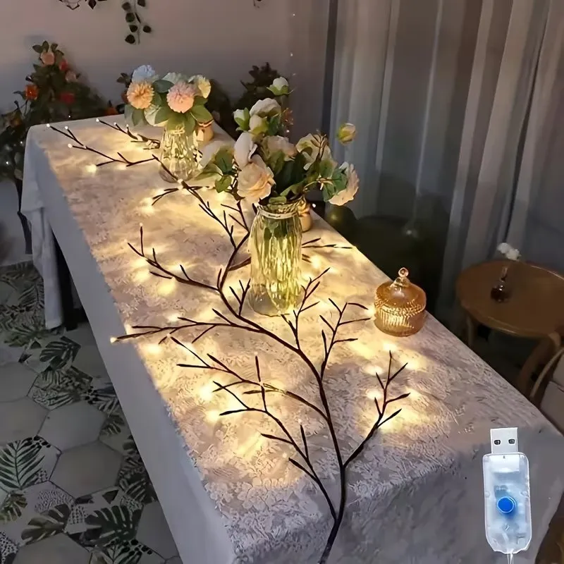 Lampara led de vid abedul  2