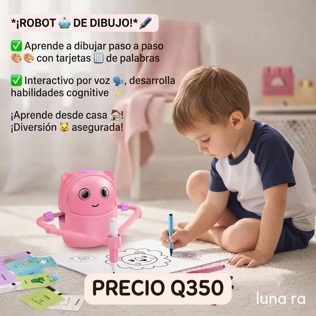 ROBOT 🤖 EDUCATIVO DE DIBUJO