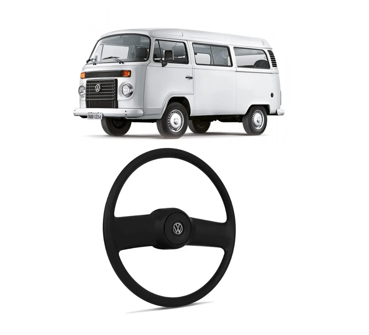 Volante modelo original VW Kombi 1950-2013