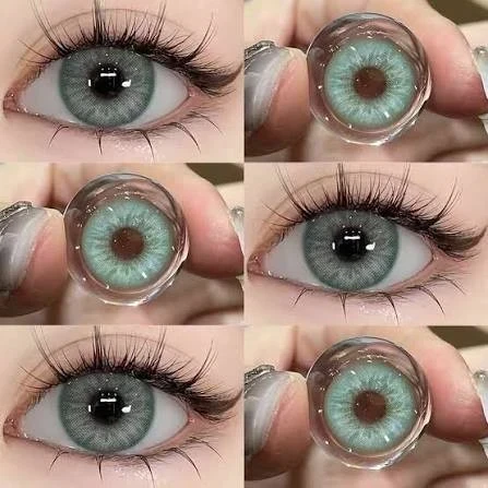 Lentes de contacto - Referencia: MISTY ROSE LIGHT GREEN  4