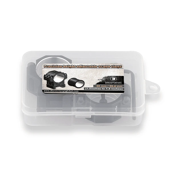 MONTURA DE ALTA PRECISION DE DISCOVEROPT AJUSTABLE PARA PICATINNY DE 22 MM Y TUPO DE 25.4/30 MM 4