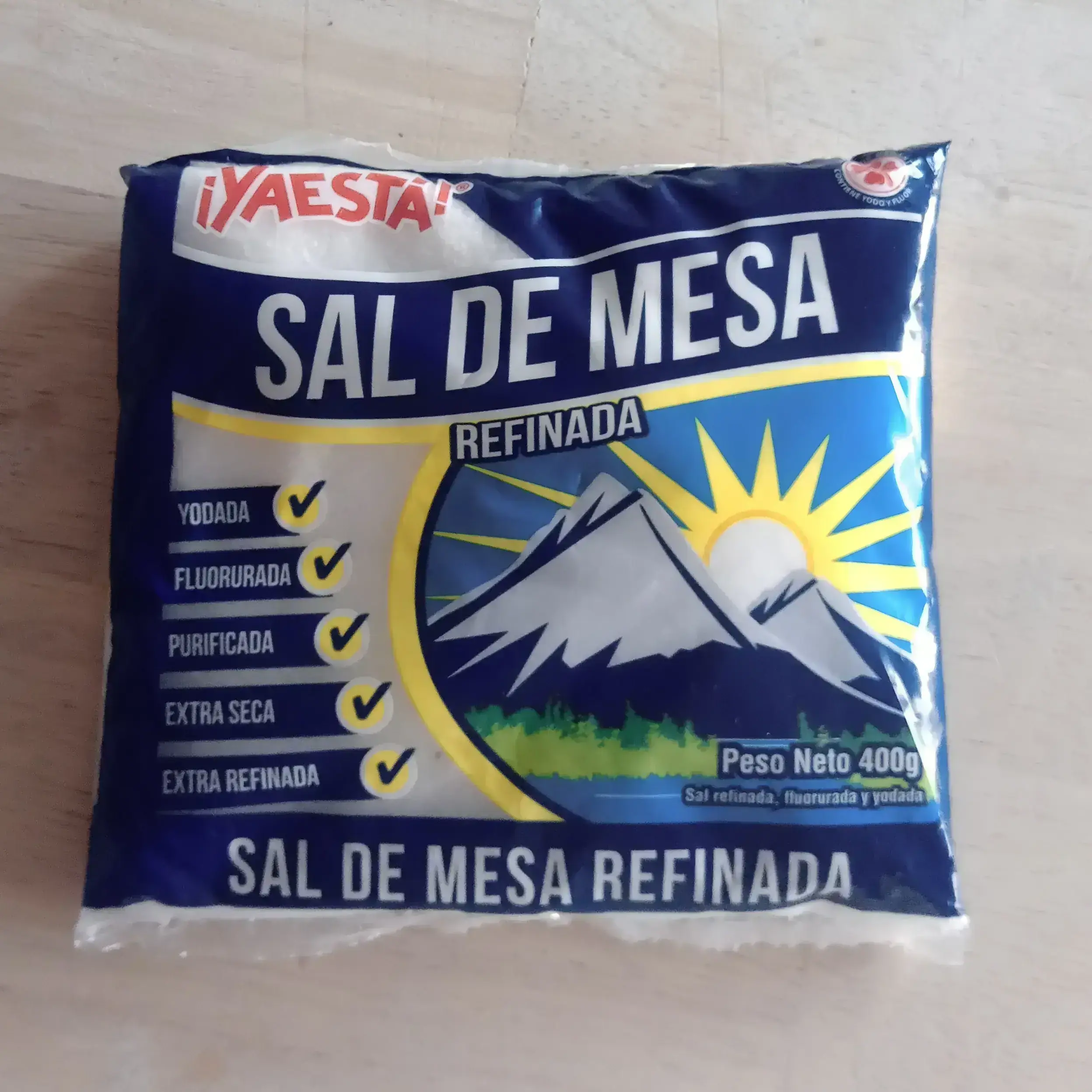 Sal De Mesa Refinada 