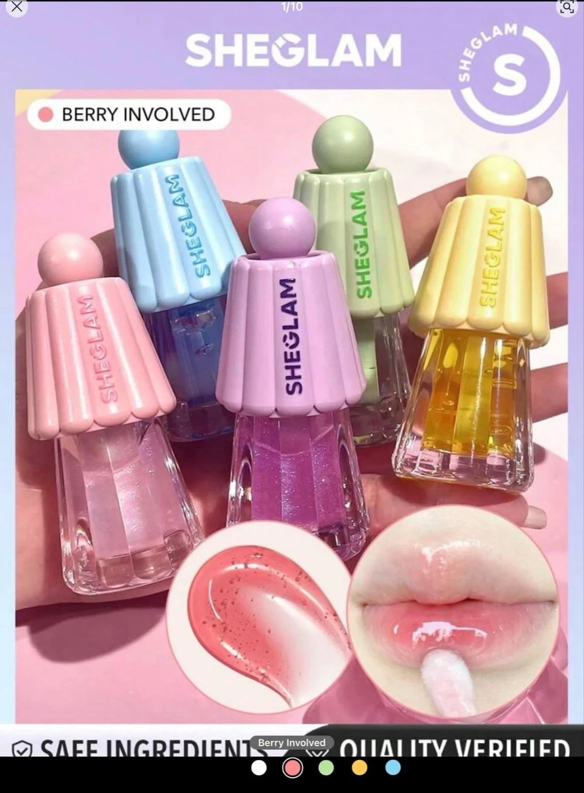 Brillo labial Sheglam 2