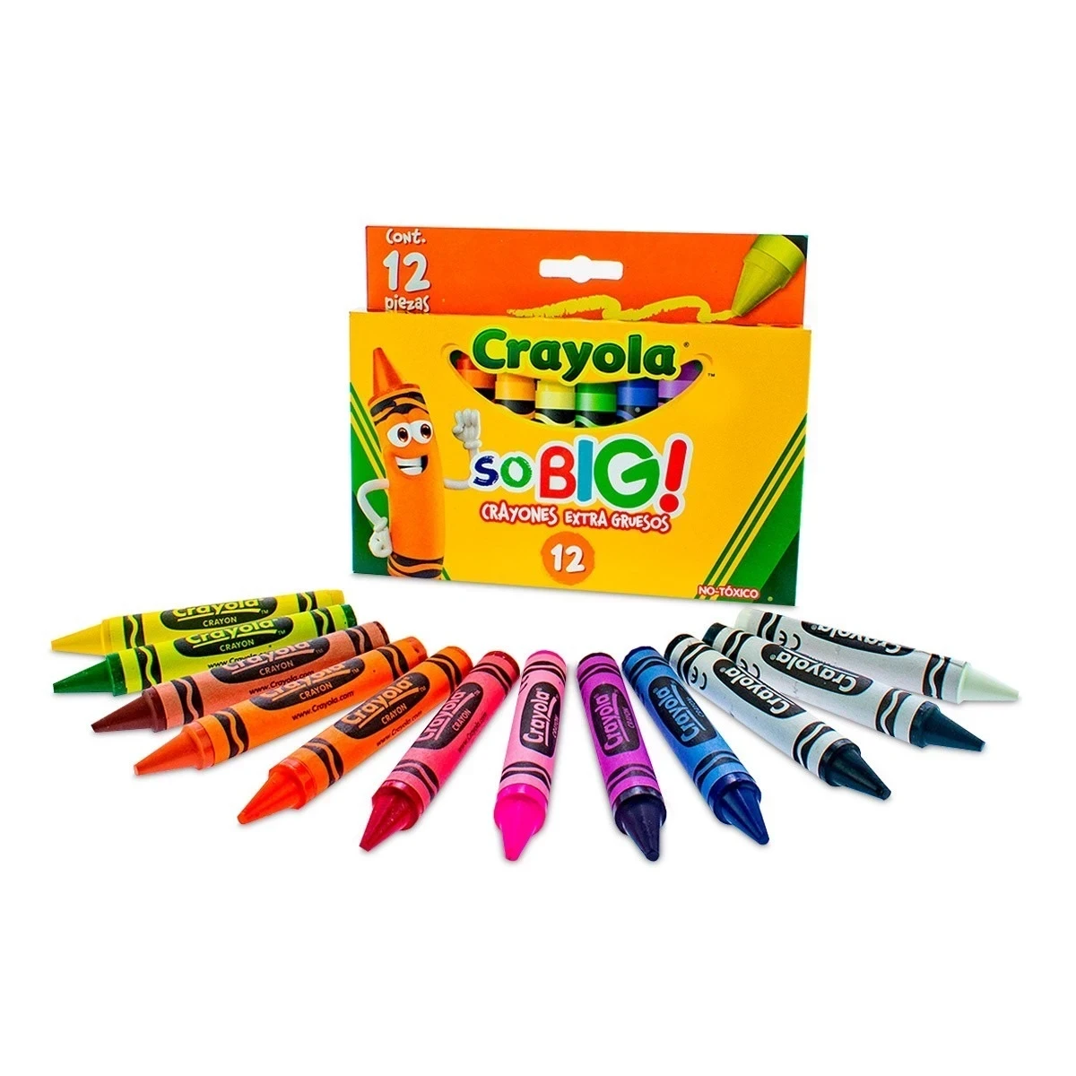 crayolas big 12 colores 