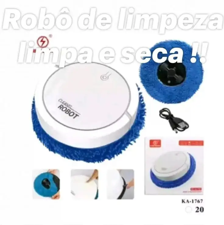 Robot limpiador con mopa 3